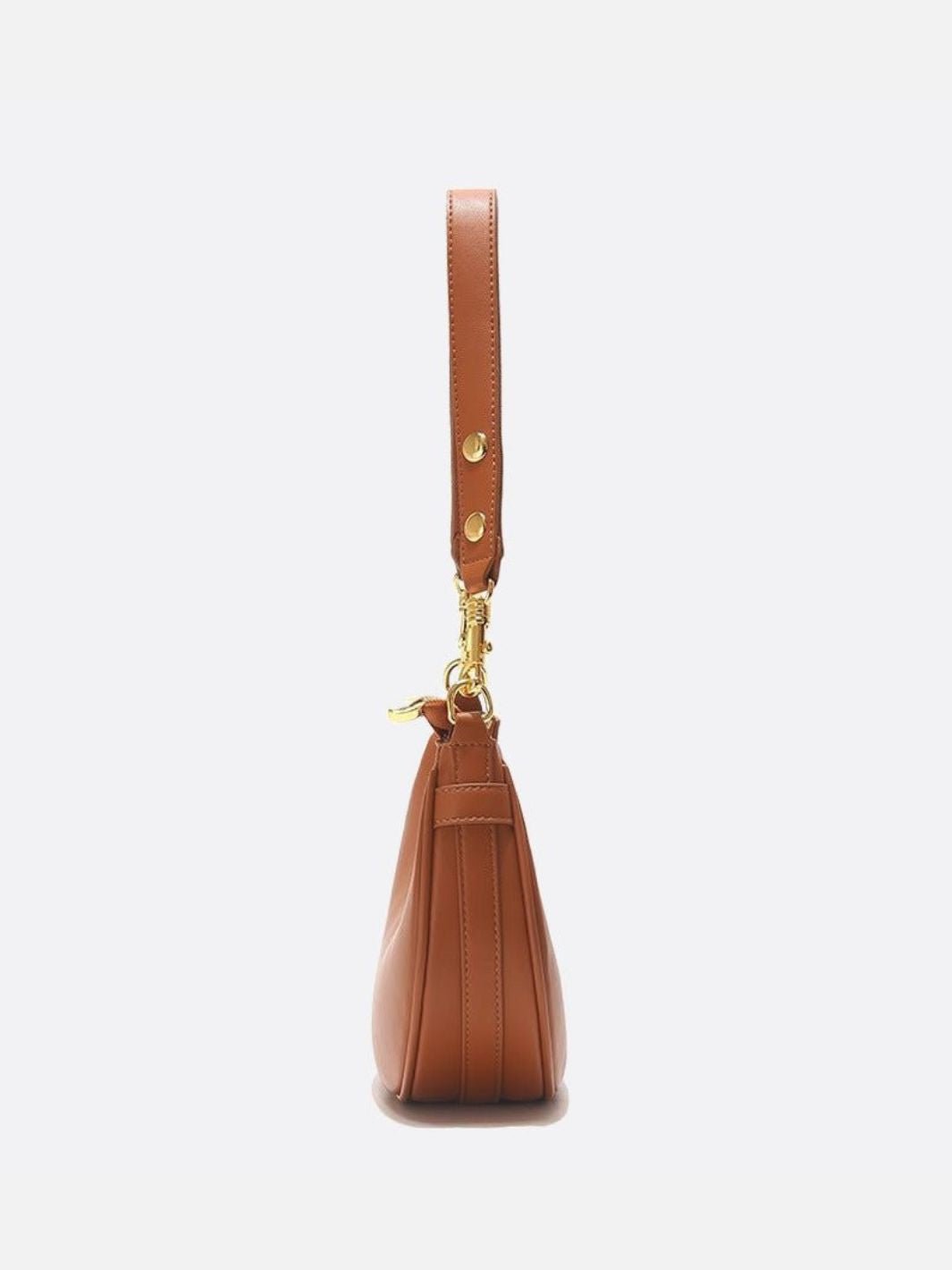 Sac d'épaule demi-lune en cuir