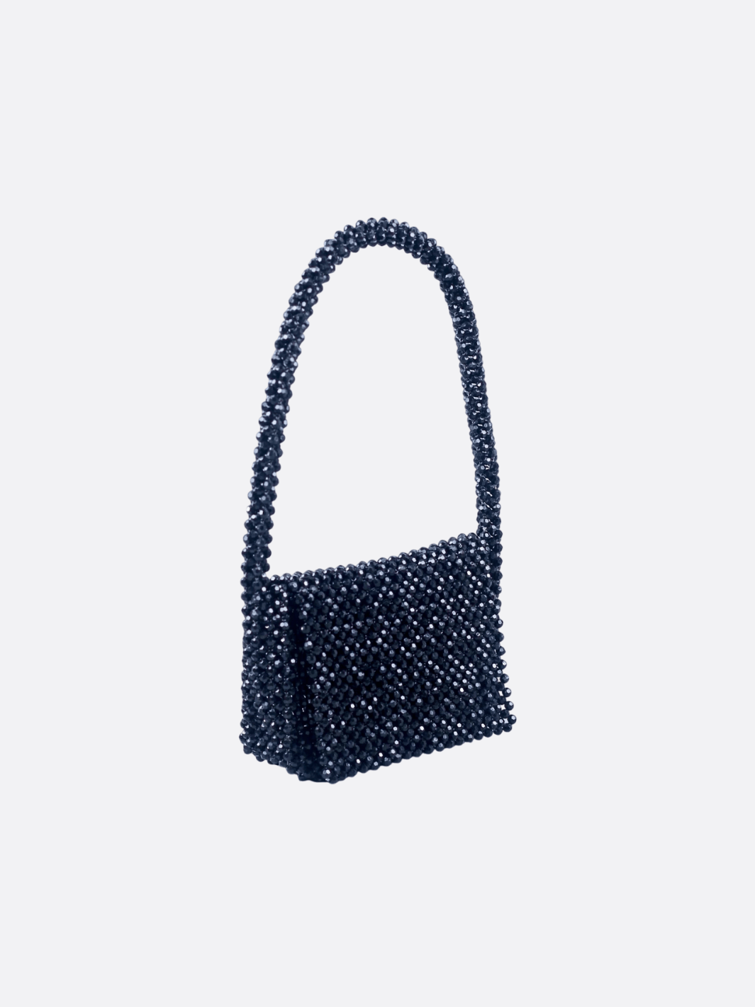 sac noir perle